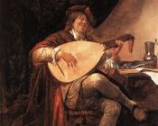 Self-Portrait as a Lutenist - 扬·斯蒂恩